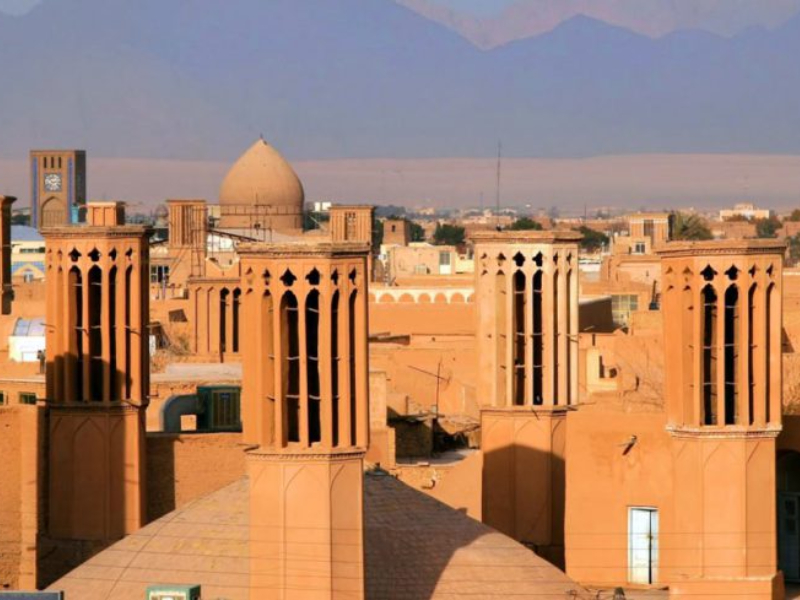 اقلیم گرم و خشک در معماری